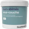 Castorama Sous-couche Murs Abîmés GoodHome Blanc 5L boutique 5